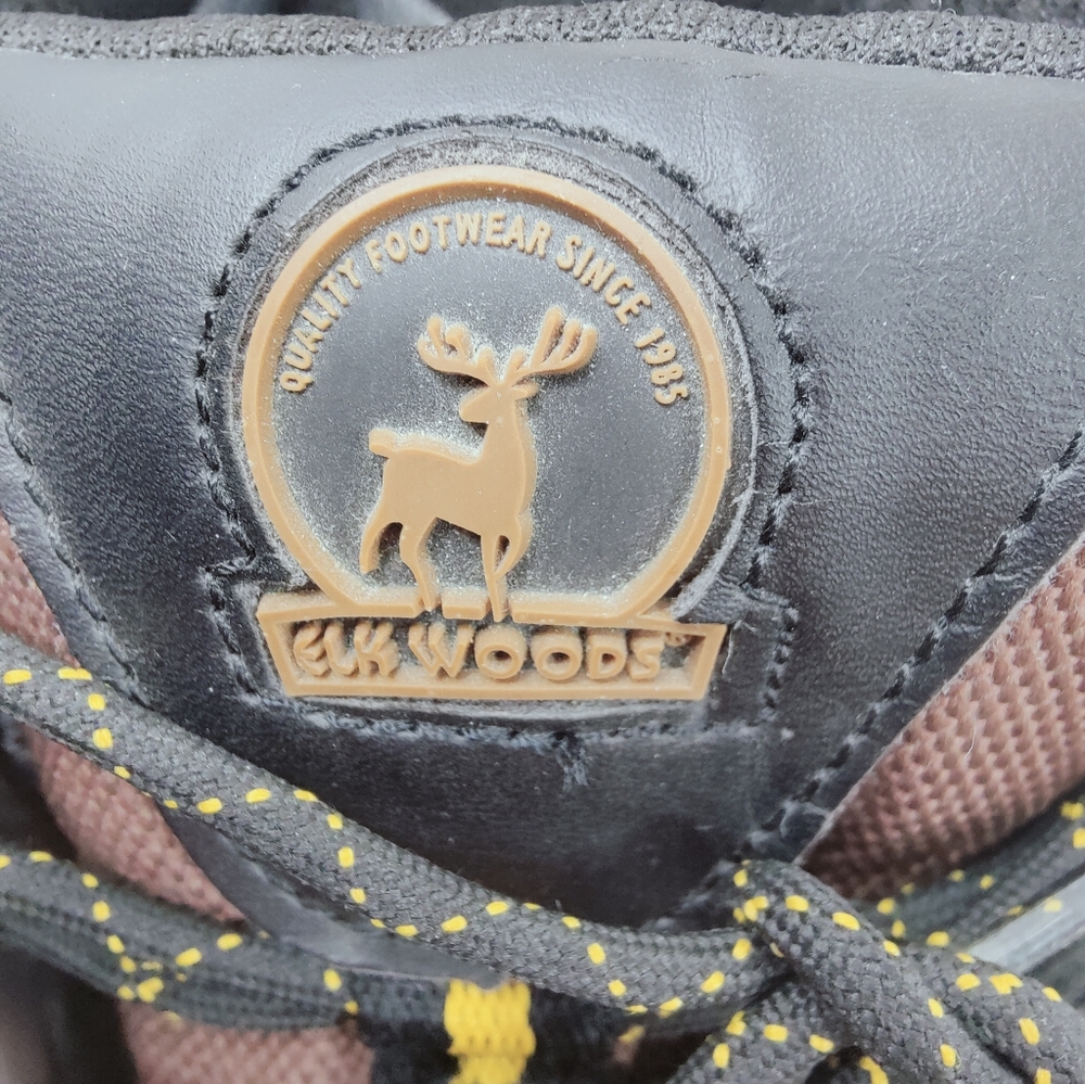 Elk Woods Men's Predator Leather Waterproof Oil Proof Industrial Work Boots, 13 - Picture 13 of 13